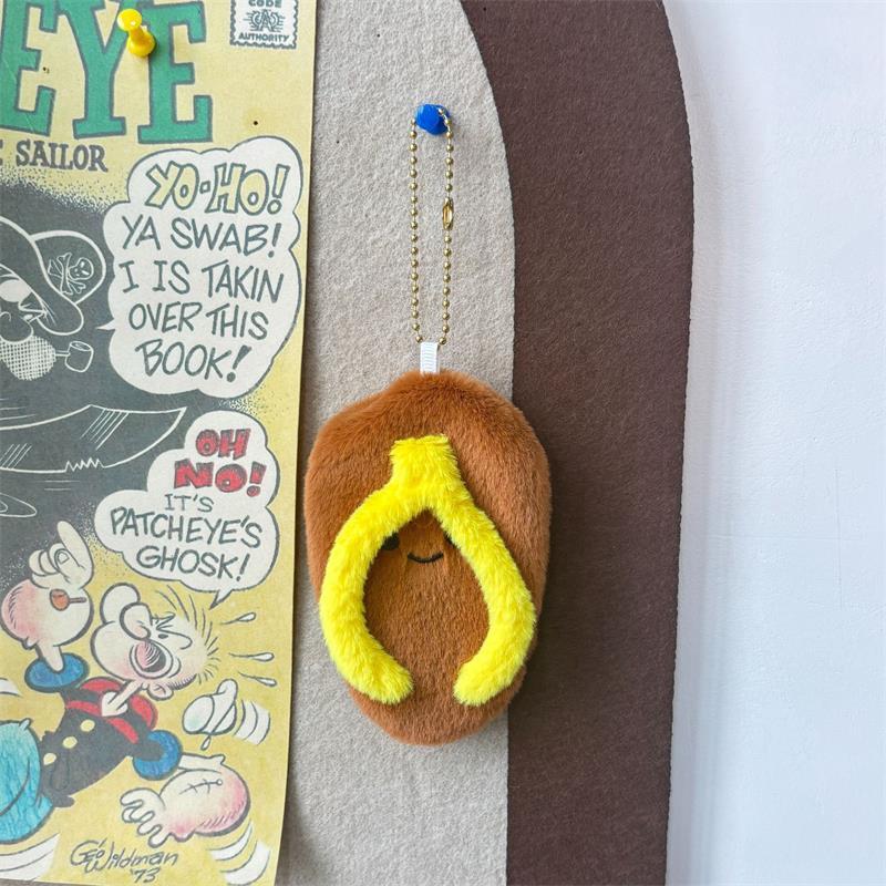 Cute Funny Creative Flip Flops Slippers Shape Plush Doll Stuffed Toy Keychain Pendant Backpack Charm Bag Hanging Ornaments Gifts one size
Cute Funny Creative Flip Flops Slippers Shape Plush Doll Stuffed Toy Keychain Pendant Backpack Charm Bag Hanging Ornaments Gifts one size