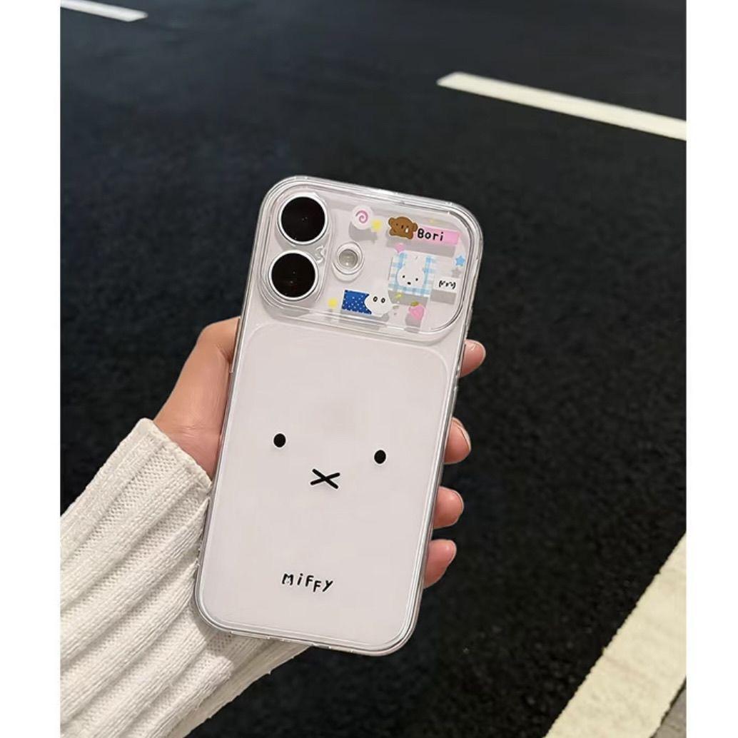 Miffy Expression Sticker Phone Case: 17PRO Large Window, Compatible with Apple 16PRO, 15 Transparent, 14 Matte, 13 Soft. Apple 11PROMAX
Miffy Expression Sticker Phone Case: 17PRO Large Window, Compatible with Apple 16PRO, 15 Transparent, 14 Matte, 13 Soft. Apple 11PROMAX
