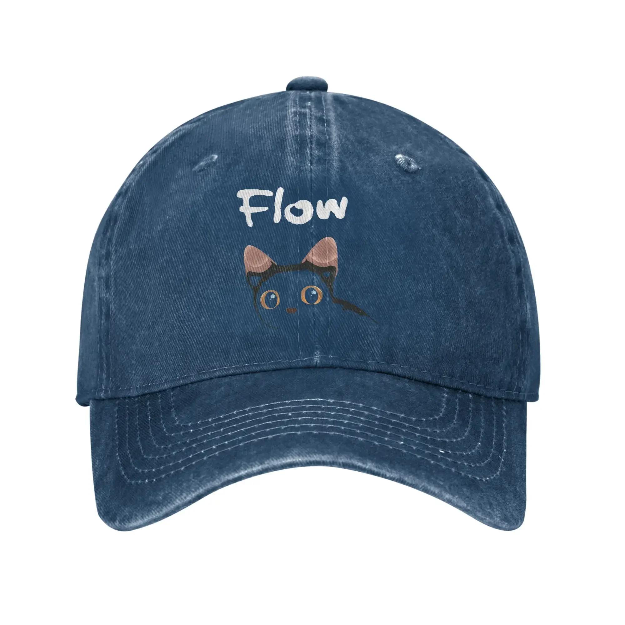 Flow Washed Baseball Cap Movie Cat Street Style Sun Trucker Hat Summer Couple Women Outdoor Gym Baseball Caps One Size
Flow Washed Baseball Cap Movie Cat Street Style Sun Trucker Hat Summer Couple Women Outdoor Gym Baseball Caps One Size