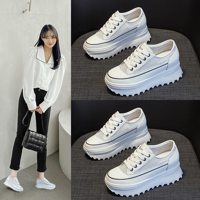 Hidden Heel White Shoes Women s Mesh Breathable Type Spring and Summer New Platform Sports Women s Shoes 6cm Casual Pumps
Hidden Heel White Shoes Women s Mesh Breathable Type Spring and Summer New Platform Sports Women s Shoes 6cm Casual Pumps