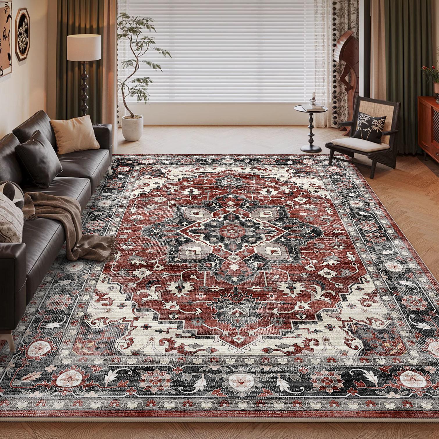 Ethnic Style Living Room Decoration Large Carpet Vintage Bohemian Style Rug Sofa Bedroom Bedside Non Slip Foot Pad 40x60cm
Ethnic Style Living Room Decoration Large Carpet Vintage Bohemian Style Rug Sofa Bedroom Bedside Non Slip Foot Pad 40x60cm