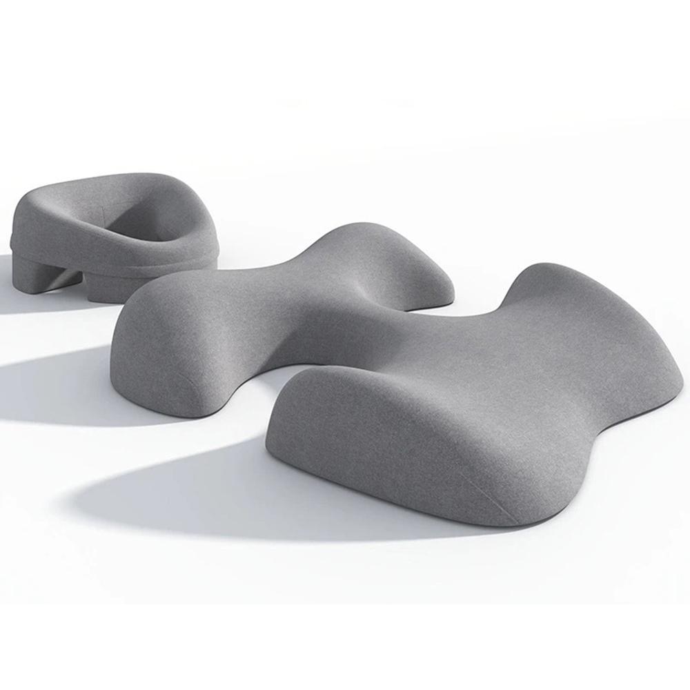 2Pcs/Set Ergonomic Memory Foam Face Down Pillow T-Shaped Chest Cushion for Massage Spa B
2Pcs/Set Ergonomic Memory Foam Face Down Pillow T-Shaped Chest Cushion for Massage Spa B