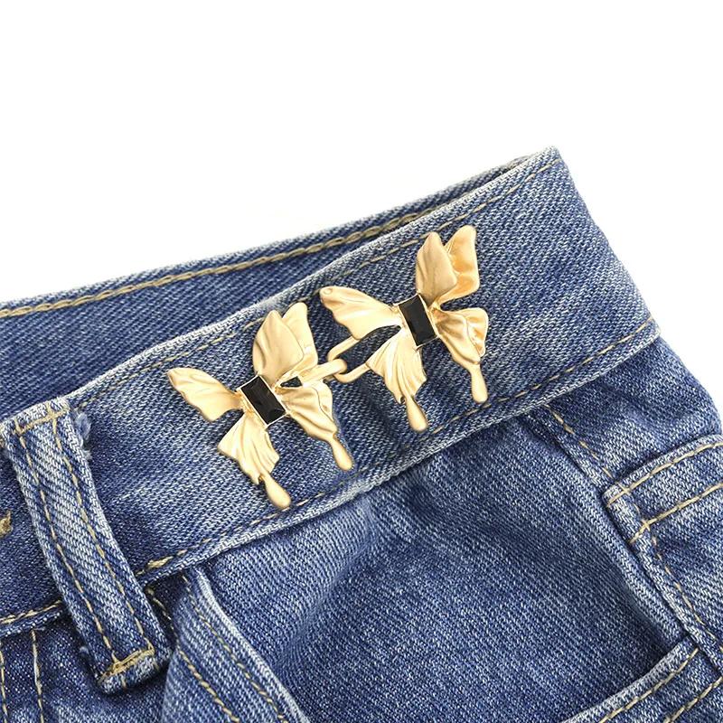 Adjustable Butterfly Waist Tightener Clip, No Sew Jean Buttons for Women s Loose Jeans Skirts Dresses Fashion Waist Accessories
Adjustable Butterfly Waist Tightener Clip, No Sew Jean Buttons for Women s Loose Jeans Skirts Dresses Fashion Waist Accessories