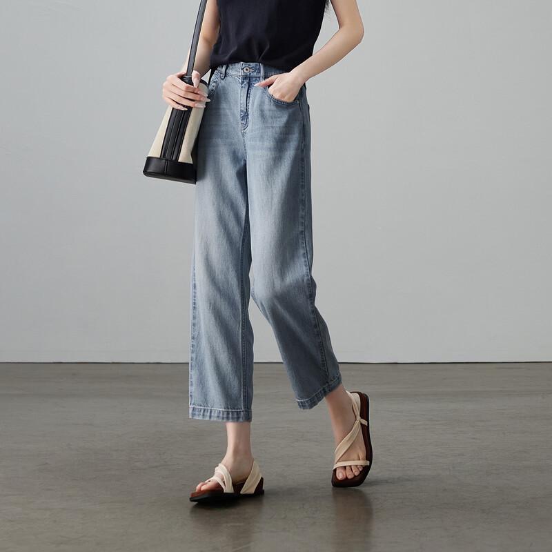 SOFSIL High-Waist Straight-Leg Cropped Jeans 27/M
SOFSIL High-Waist Straight-Leg Cropped Jeans 27/M