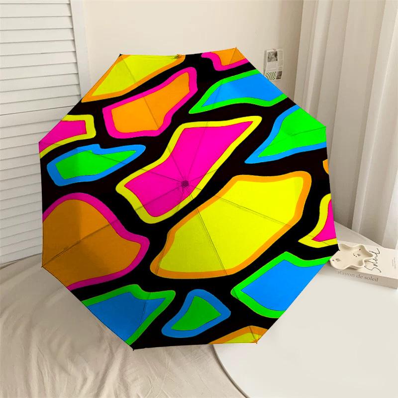 1PC Abstract Pattern Umbrella-8-Rib Reinforced, Automatic Open, Lightweight & Durable, Cute Fashion Accessory for Outdoor-P54
1PC Abstract Pattern Umbrella-8-Rib Reinforced, Automatic Open, Lightweight & Durable, Cute Fashion Accessory for Outdoor-P54