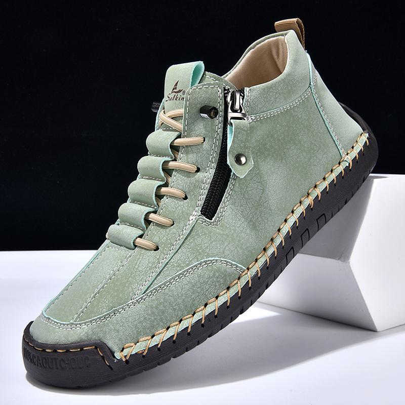 Fashion New Men s Comfort Handmade Stitching Casual Shoes Designer Male Outdoors Walking Sneakers Footwears Zapatos Hombre 46 світло-зелений колір
Fashion New Men s Comfort Handmade Stitching Casual Shoes Designer Male Outdoors Walking Sneakers Footwears Zapatos Hombre 46 світло-зелений колір