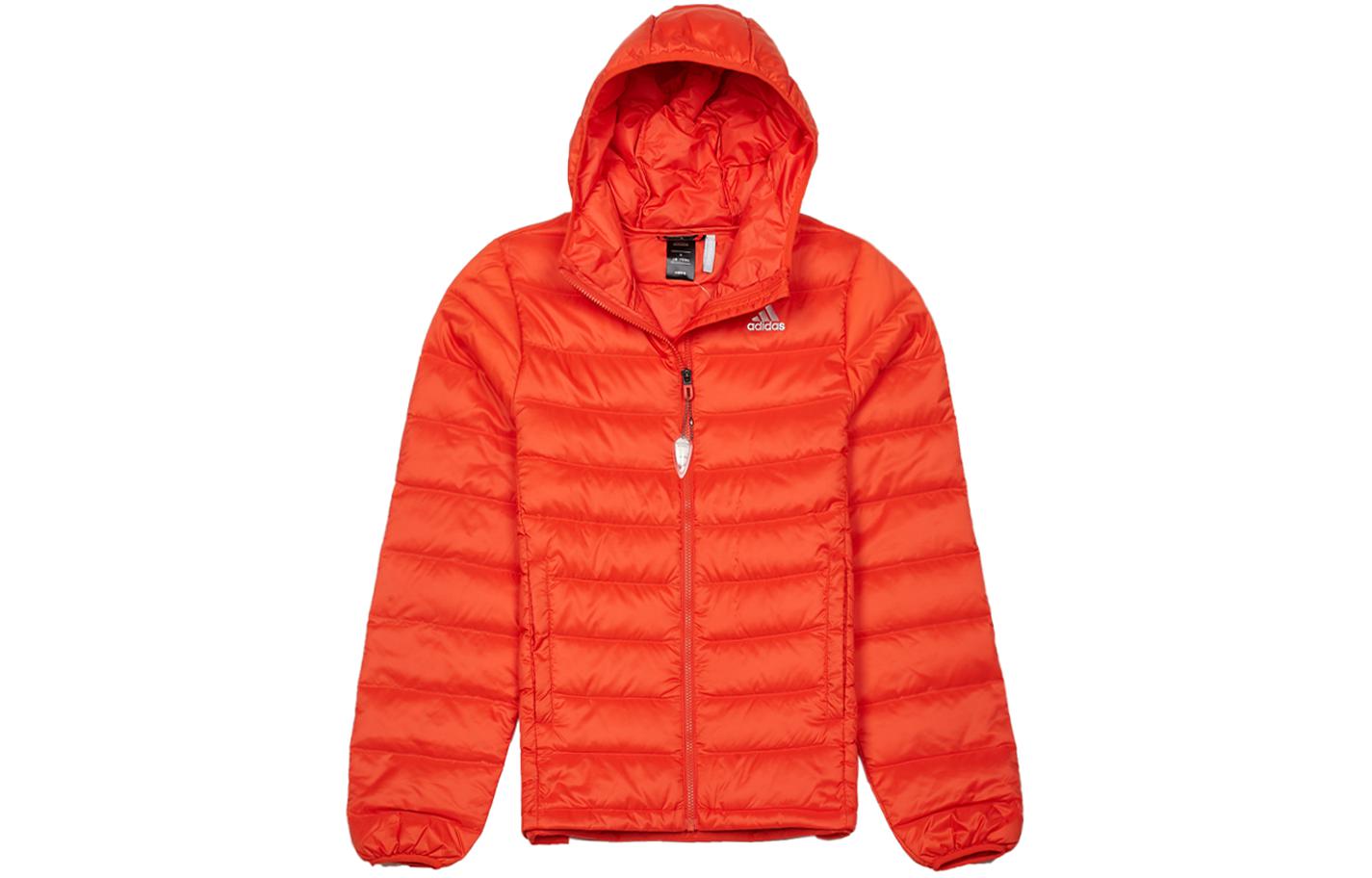 Adidas Down Jacket Men s Orange Red M31854 M
Adidas Down Jacket Men s Orange Red M31854 M
