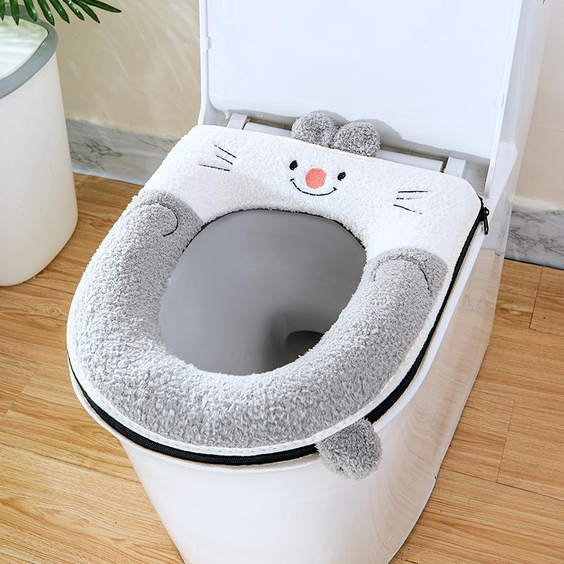 Universal waterproof and non-ice butt dirt-resistant household belt zipper autumn and winter toilet cover new model серый
Universal waterproof and non-ice butt dirt-resistant household belt zipper autumn and winter toilet cover new model серый