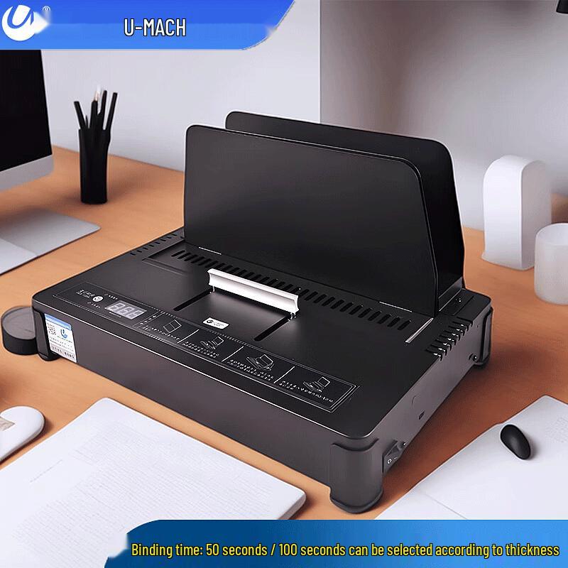 U-MACH U-55 Hot Melt Binding Machine CN plug (adapter included)
U-MACH U-55 Hot Melt Binding Machine CN plug (adapter included)