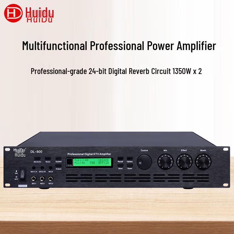 Huidu DL-800 Конференцний HIFI Інтегрований Підсилювач (версія CN)
Huidu DL-800 Конференцний HIFI Інтегрований Підсилювач (версія CN)
