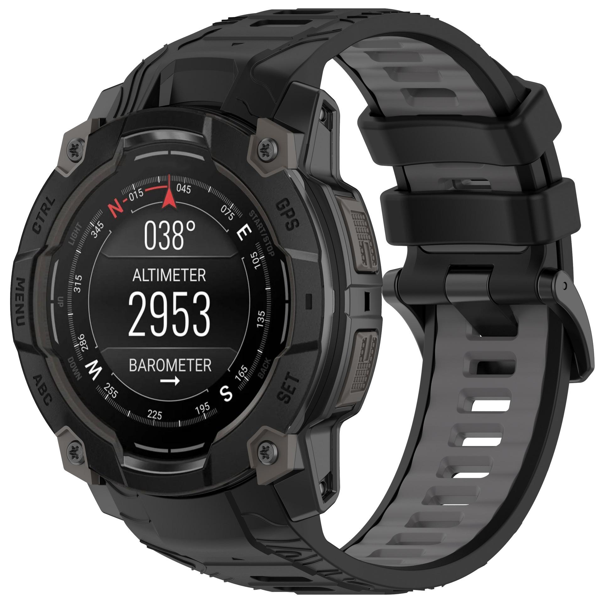 Two-tone Silicone Strap For Garmin Instinct 3 50mm 45mm Official Comfortable Bracelet band For Garmin Instinct 3 45mm 50mm belt Instinct 3 50mm
Two-tone Silicone Strap For Garmin Instinct 3 50mm 45mm Official Comfortable Bracelet band For Garmin Instinct 3 45mm 50mm belt Instinct 3 50mm