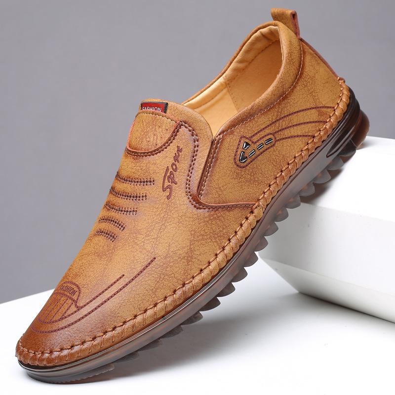 Men Spring Autumn Casual Loafers NonSlip SlipOn New Leather Suitable for Daily Wear and Various Occasions High Quality Material for Durability 38
Men Spring Autumn Casual Loafers NonSlip SlipOn New Leather Suitable for Daily Wear and Various Occasions High Quality Material for Durability 38