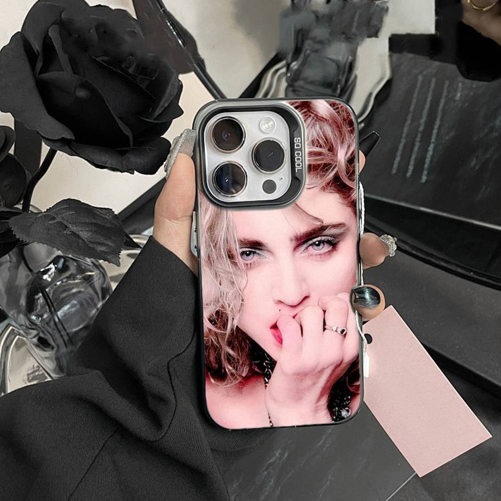 Singer M-Madonna Phone Case For iPhone17, 16,15,14,13,12 Pro Max Black Candy Matte Shockproof Cover iPhoneXSMAX
Singer M-Madonna Phone Case For iPhone17, 16,15,14,13,12 Pro Max Black Candy Matte Shockproof Cover iPhoneXSMAX