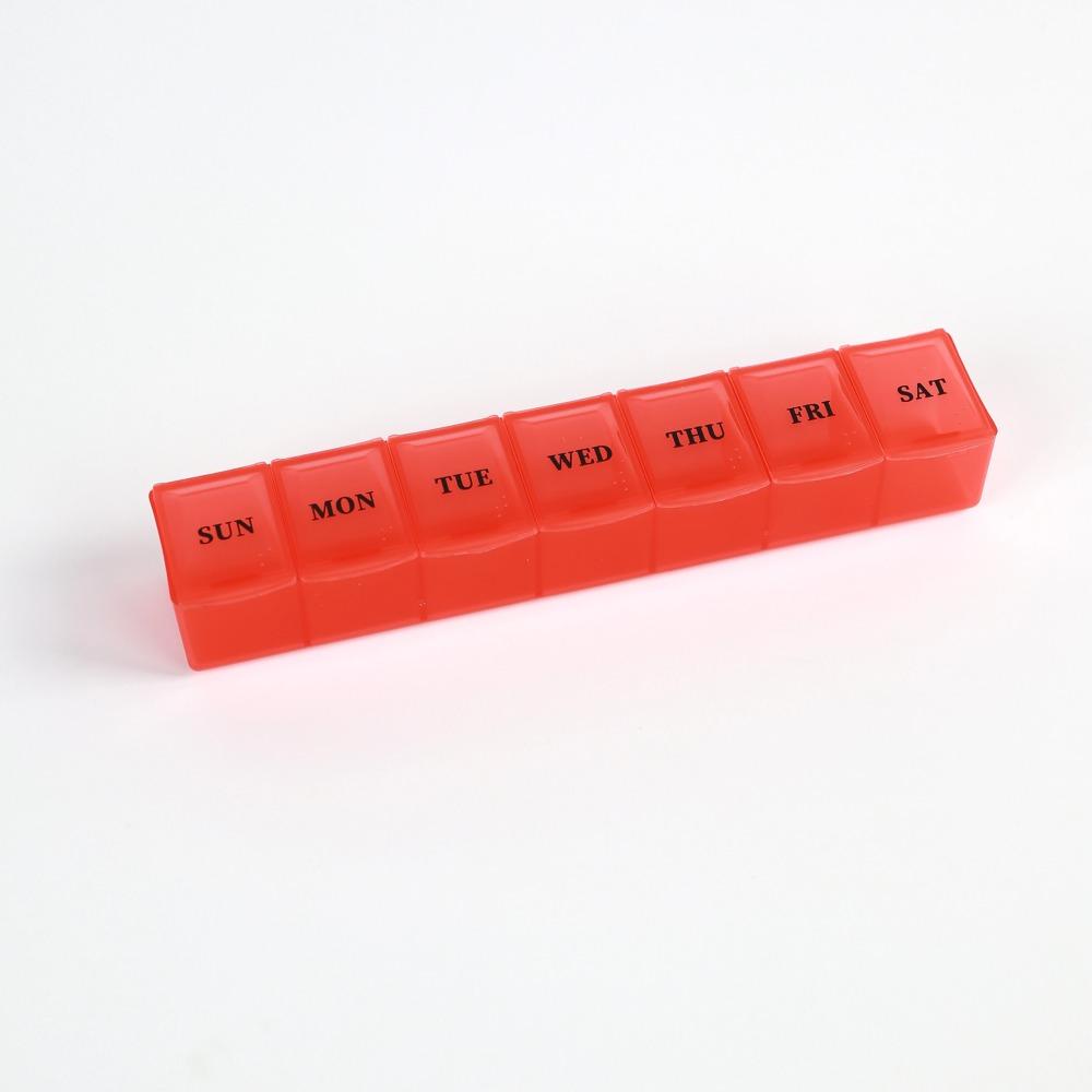New Hot Weekly Premuim Portable 7 Grids 1 Times A Day Pill Storage Cases Box Organizer Container for Vitamins Medicine Fish Oils Small-14.5x2.8x2.3cm
New Hot Weekly Premuim Portable 7 Grids 1 Times A Day Pill Storage Cases Box Organizer Container for Vitamins Medicine Fish Oils Small-14.5x2.8x2.3cm