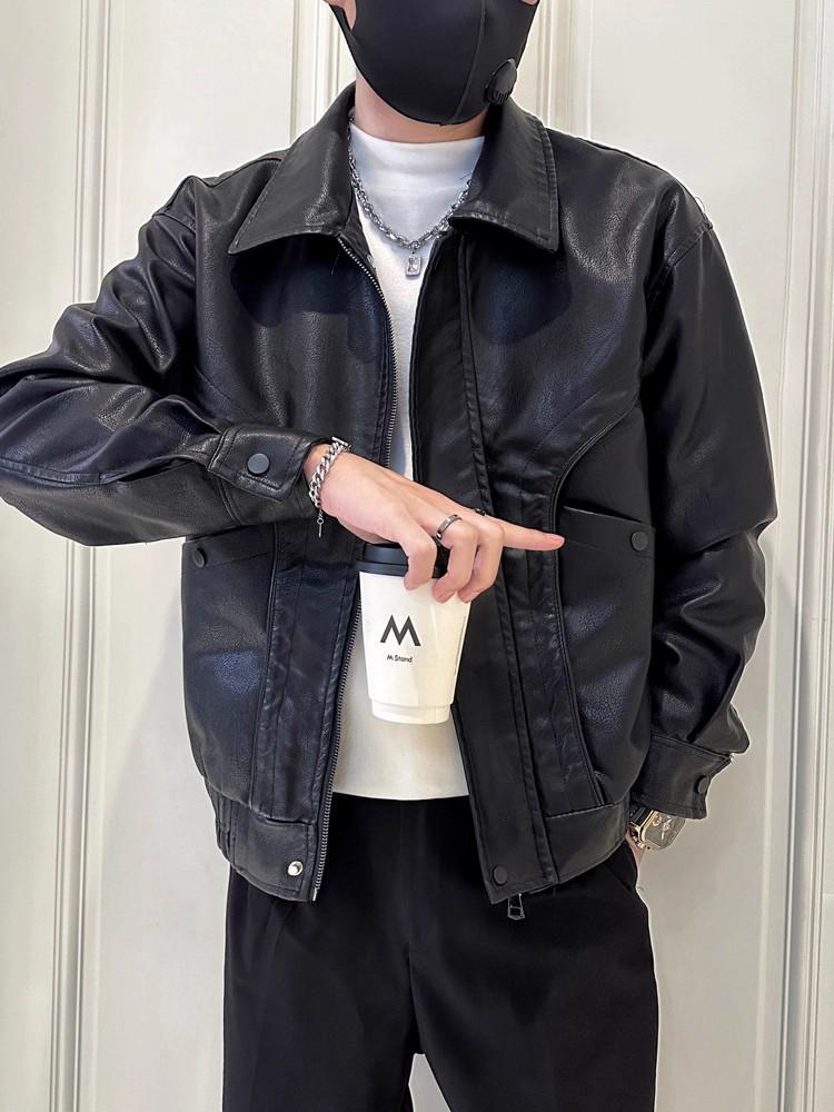 Men s Hong Kong Style PU Leather Motorcycle Jacket – Trendy, Versatile Lapel Outerwear for Autumn and Winter Medium чорний
Men s Hong Kong Style PU Leather Motorcycle Jacket – Trendy, Versatile Lapel Outerwear for Autumn and Winter Medium чорний