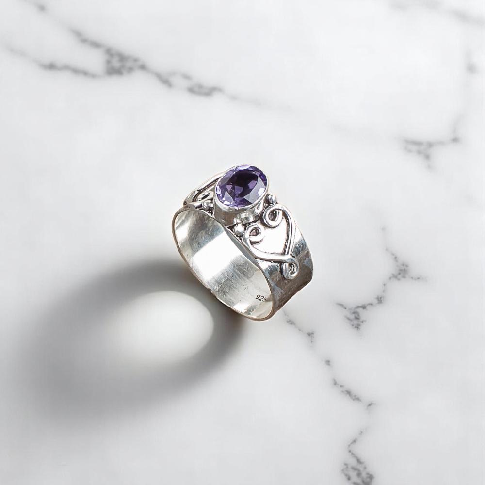 Rare Iolite Gemstone 925 Sterling Silver Jewelry Handmade Stylish Ring For Her RR-16-9 13
Rare Iolite Gemstone 925 Sterling Silver Jewelry Handmade Stylish Ring For Her RR-16-9 13