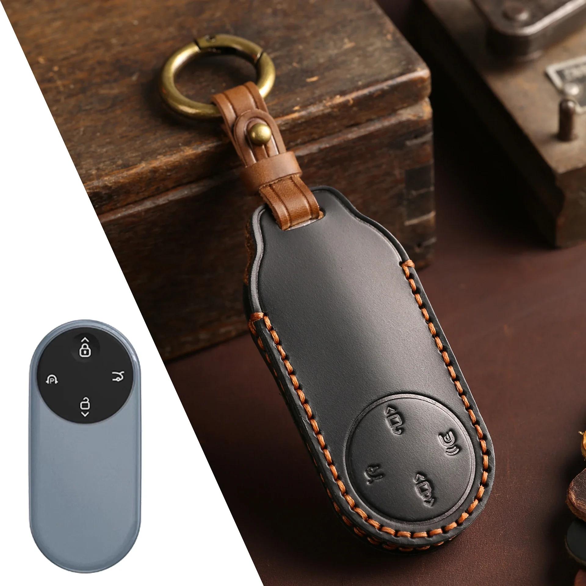 4 Buttons Leather Protector Case Shell Holder Bag Set for Aito M9 Ultra Max 2024 Smart Remote Car Key Cover Keychain Accessories чорний
4 Buttons Leather Protector Case Shell Holder Bag Set for Aito M9 Ultra Max 2024 Smart Remote Car Key Cover Keychain Accessories чорний