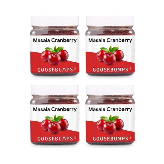 Goosebumps Pickles Goosebumps Masala Cranberry|Dried Cranberry|Chatpata Cranberry Healthy Snack For Kids And Adults|(150G X 4 Packs),600 Gms
Goosebumps Pickles Goosebumps Masala Cranberry|Dried Cranberry|Chatpata Cranberry Healthy Snack For Kids And Adults|(150G X 4 Packs),600 Gms