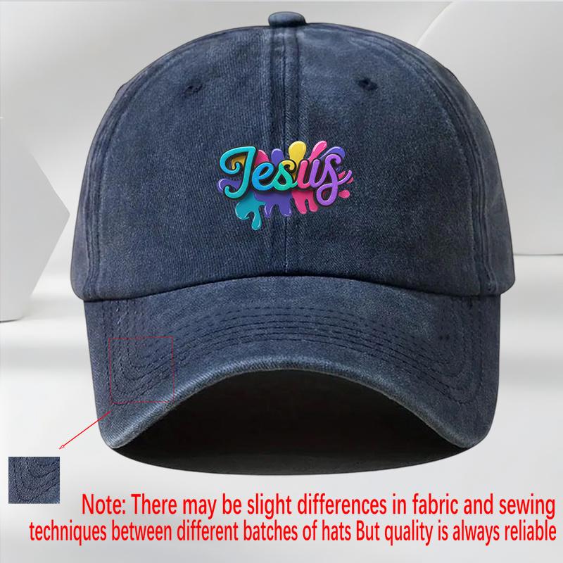 Jesus 3D Drip Print Baseball Cap Vintage Distressed Cotton Adjustable Snapback Casual Hat Unisex One Size
Jesus 3D Drip Print Baseball Cap Vintage Distressed Cotton Adjustable Snapback Casual Hat Unisex One Size