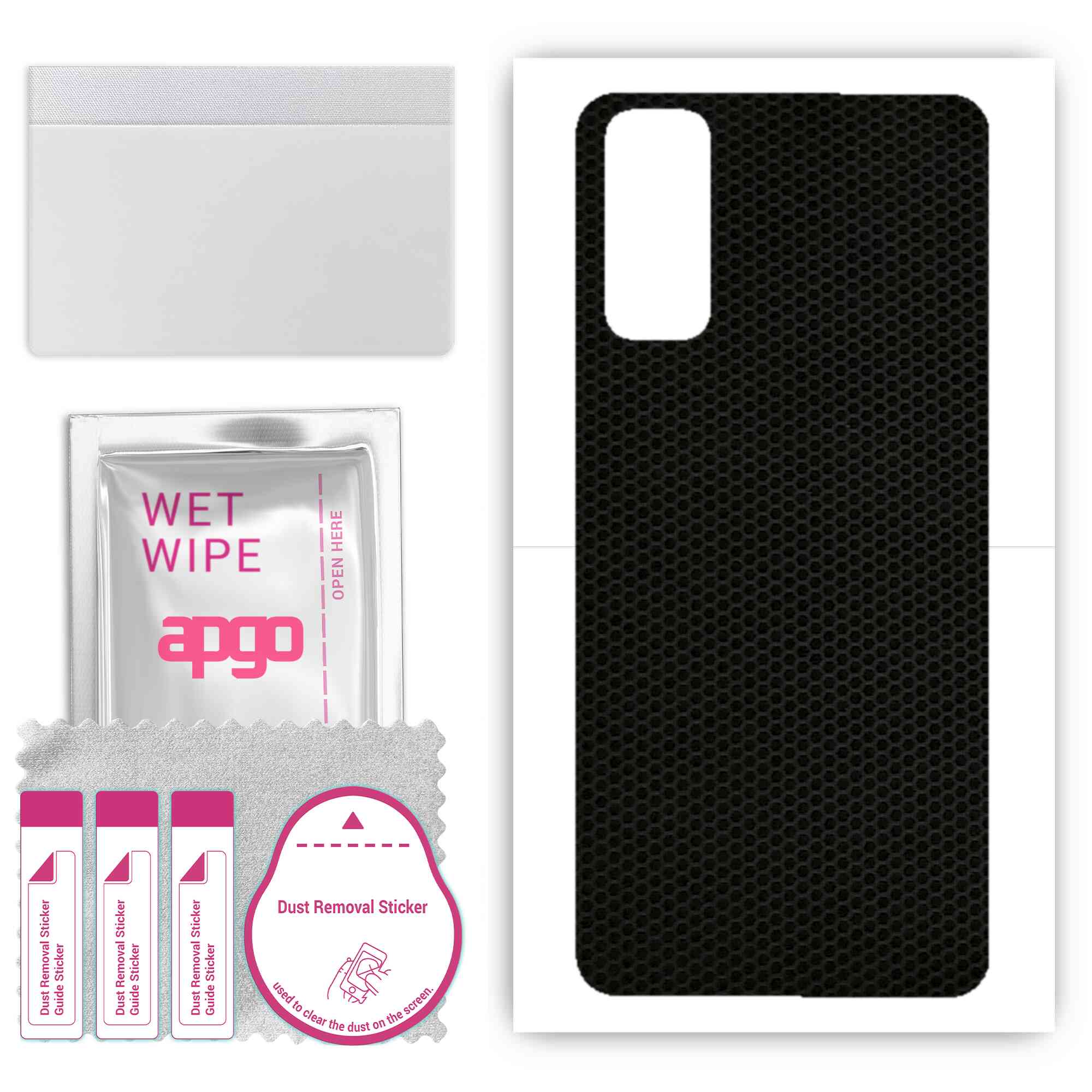 apgo Protective Skin Sticker for the back compatible with Vivo Y20s, Wrap Film, Foil, Vinyl - Pattern Matrix
apgo Protective Skin Sticker for the back compatible with Vivo Y20s, Wrap Film, Foil, Vinyl - Pattern Matrix