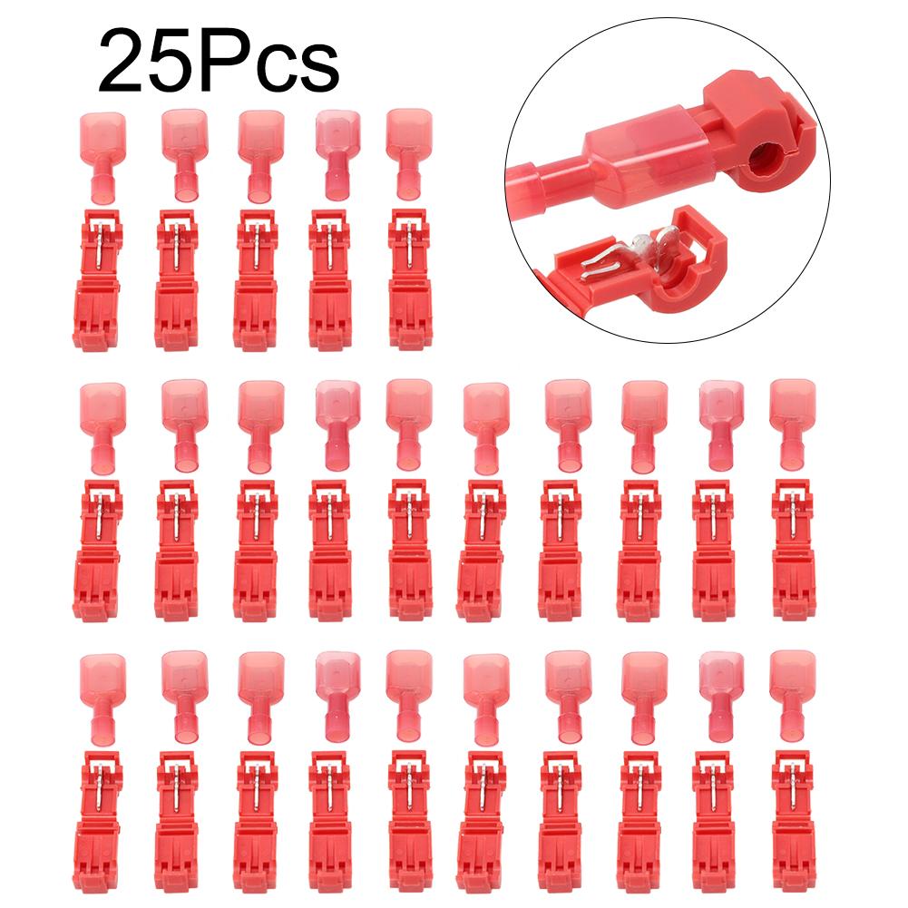 Quick Splice Wire Connector Terminals 25PCS Pack Easy and Safe Wire Splicing Suitable for Flexible Lines Red+Blue Color червоний
Quick Splice Wire Connector Terminals 25PCS Pack Easy and Safe Wire Splicing Suitable for Flexible Lines Red+Blue Color червоний