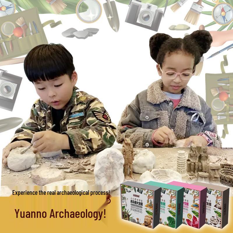 DIY Archaeology Series: Textbook Edition - Creative Archaeological Treasure Excavation Educational Toy
DIY Archaeology Series: Textbook Edition - Creative Archaeological Treasure Excavation Educational Toy