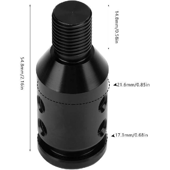 Knobs Shift Knob Adapter Kit, Universal Aluminum Non Threaded Shift Knob Adapter for 12x1.25
Knobs Shift Knob Adapter Kit, Universal Aluminum Non Threaded Shift Knob Adapter for 12x1.25
