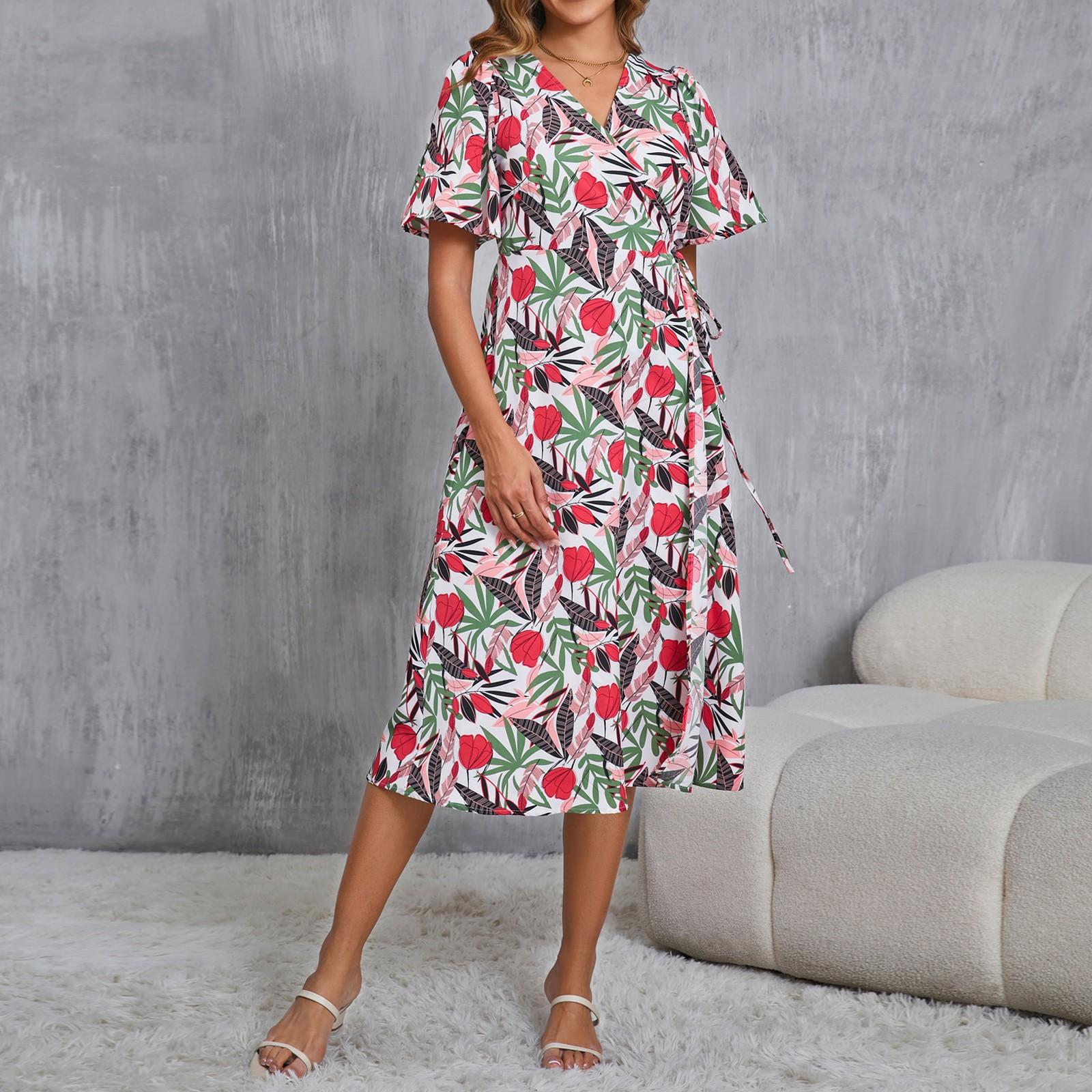 Женские повседневные летние платья с коротким рукавом, весеннее лоскутное бохо-цветочное коктейльное платье для вечеринки XL белый
Женские повседневные летние платья с коротким рукавом, весеннее лоскутное бохо-цветочное коктейльное платье для вечеринки XL белый