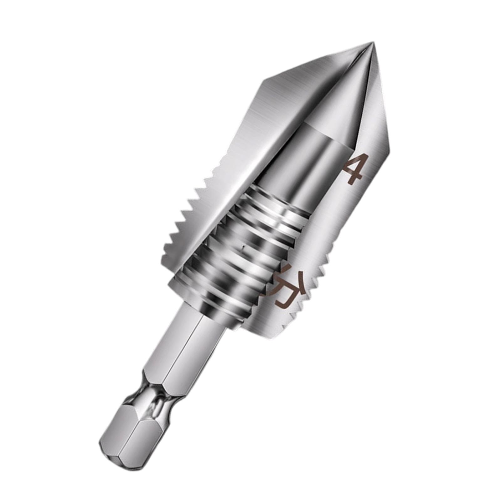 3 in 1 Threading Tap Drill Bit with 1/4 Hexagonal Shank for Efficient Pipe Repair and Expansion in 1/2 3/4 Water Pipe 4
3 in 1 Threading Tap Drill Bit with 1/4 Hexagonal Shank for Efficient Pipe Repair and Expansion in 1/2 3/4 Water Pipe 4