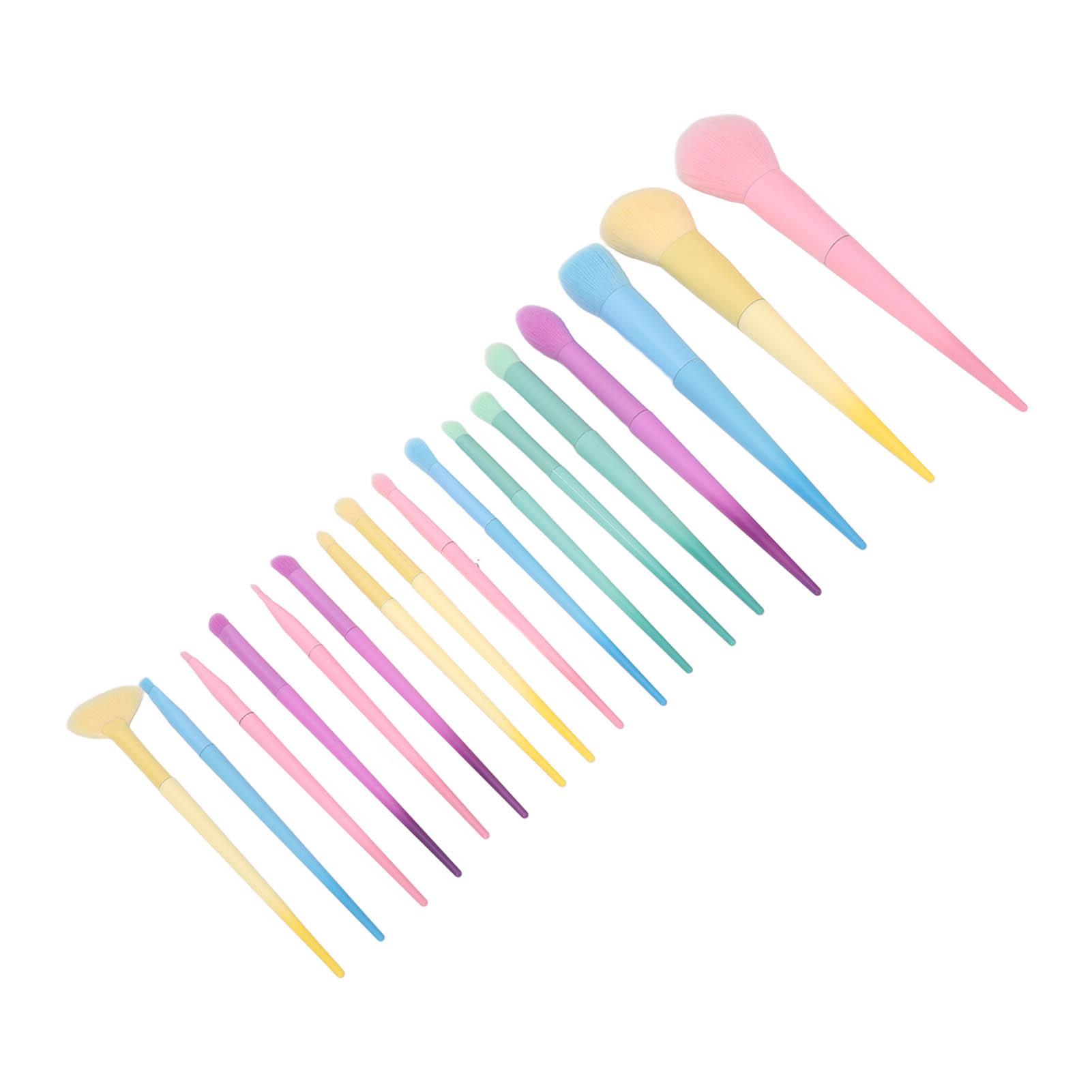 17pcs Makeup Brush Candy Colors Soft Thick Aluminum Tube Cosmetic Brush Kit for Dating Party Outdoor
17pcs Makeup Brush Candy Colors Soft Thick Aluminum Tube Cosmetic Brush Kit for Dating Party Outdoor