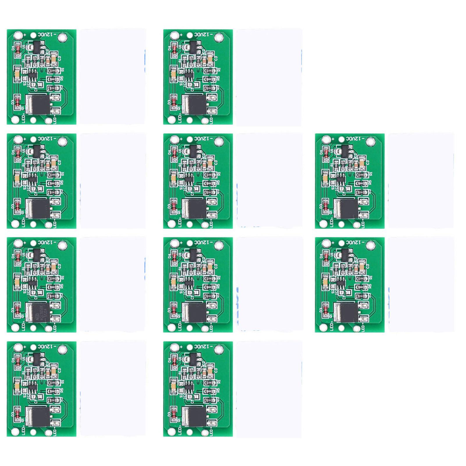 10PCS 12V ємнісний сенсорний перемикач Jog Latch Switch Module з патчами для світлодіодного світла
10PCS 12V ємнісний сенсорний перемикач Jog Latch Switch Module з патчами для світлодіодного світла