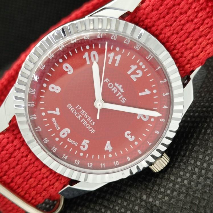 REFURBISHED FORTIS WINDING SWISS MENS WRIST RED DIAL WATCH 622c-a416877-2 lot622c-a416877
REFURBISHED FORTIS WINDING SWISS MENS WRIST RED DIAL WATCH 622c-a416877-2 lot622c-a416877