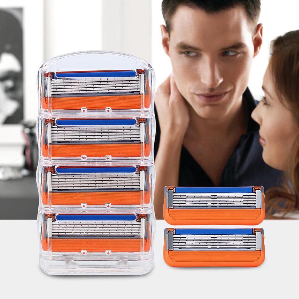4pcs/lot Razor Blade For Men 5 Слой бритья Клинки Кассета бритва костюм для Gillettee Fusion
4pcs/lot Razor Blade For Men 5 Слой бритья Клинки Кассета бритва костюм для Gillettee Fusion