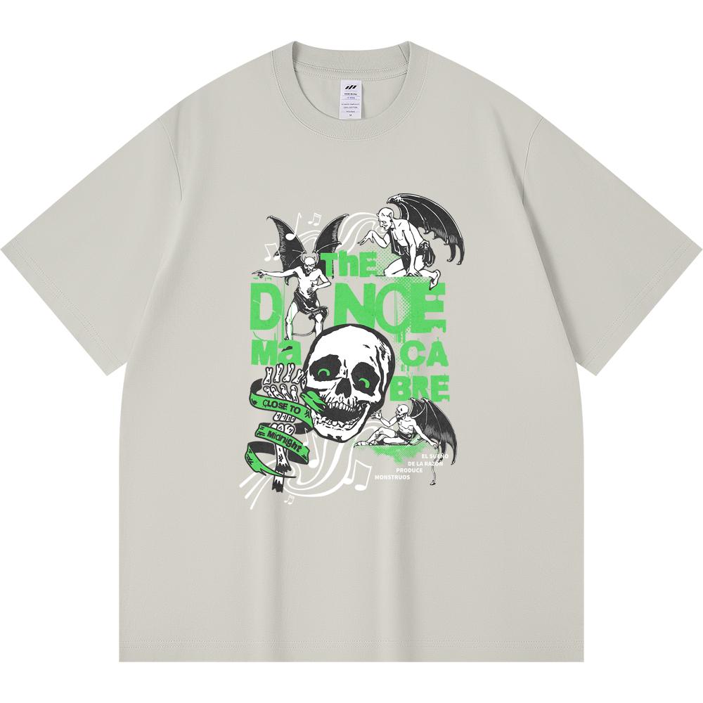 Футболка из 100% хлопка плотностью 230 г/м2 с принтом «The Dance Macabre Devil» Футболки с забавным принтом в стиле Харадзюку из чесаного хлопка XS абрикосовый
Футболка из 100% хлопка плотностью 230 г/м2 с принтом «The Dance Macabre Devil» Футболки с забавным принтом в стиле Харадзюку из чесаного хлопка XS абрикосовый