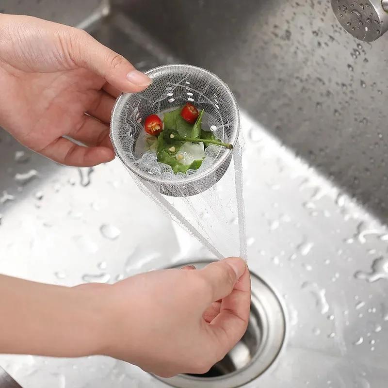 100/200pcs Disposable Sink Filter Mesh Bag Kitchen Sink Strainer Drain Hole Garbage Bag Cleaning Strainers Net Anti-blocking Net
100/200pcs Disposable Sink Filter Mesh Bag Kitchen Sink Strainer Drain Hole Garbage Bag Cleaning Strainers Net Anti-blocking Net