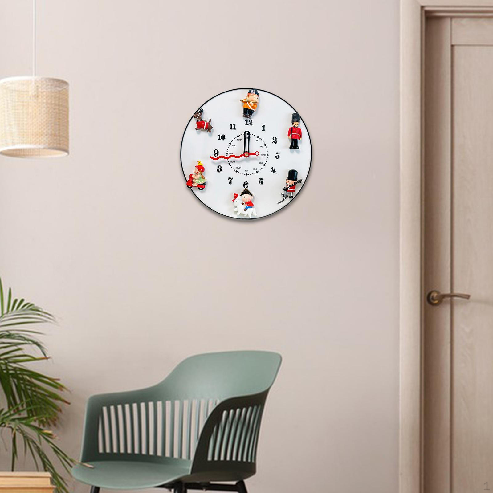 12 inch Wall Clock Decorative Non Ticking for Kitchen School Living Room белый
12 inch Wall Clock Decorative Non Ticking for Kitchen School Living Room белый