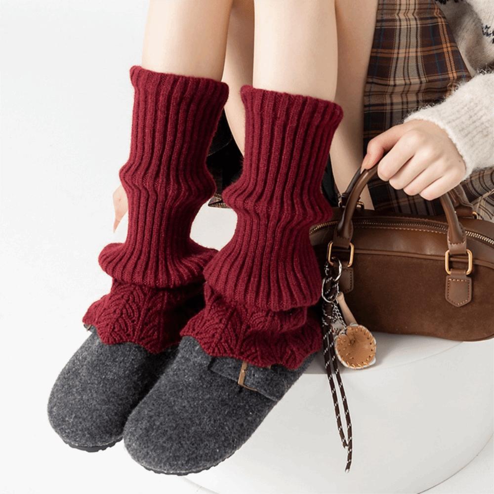 A Pair Cotton Material Boot-Fit Sock Covers Stretchable Heavy-Duty Knitted Knitted Sock Covers Thickened Warm Retro Style One Size вино красного
A Pair Cotton Material Boot-Fit Sock Covers Stretchable Heavy-Duty Knitted Knitted Sock Covers Thickened Warm Retro Style One Size вино красного