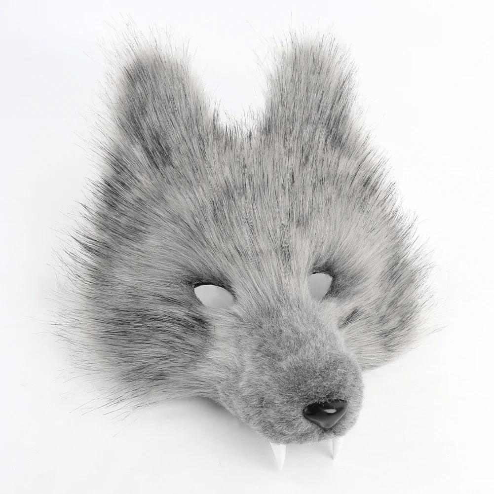 Simulation Wolf Tooth Mask 3D Set Accessories Cosplay Lone Wolf Plush Beast Tail Party Ball Props Anime Animal Set Halloween one size
Simulation Wolf Tooth Mask 3D Set Accessories Cosplay Lone Wolf Plush Beast Tail Party Ball Props Anime Animal Set Halloween one size