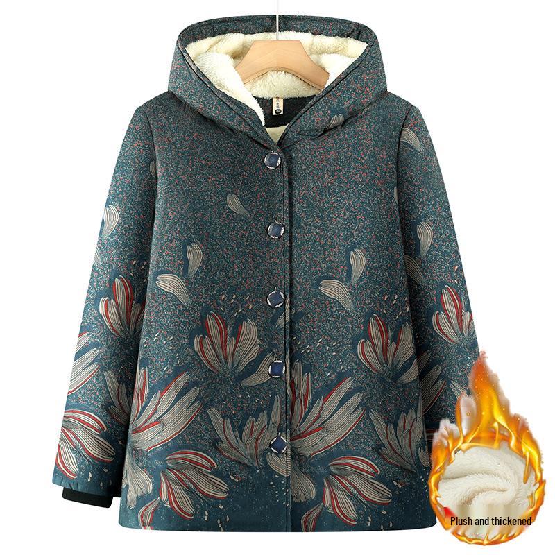 2025 New Thickened Velvet Winter Jacket for Elderly Women - Warm, Cold-Proof Cotton Coat 3XL (110-125 pounds)
2025 New Thickened Velvet Winter Jacket for Elderly Women - Warm, Cold-Proof Cotton Coat 3XL (110-125 pounds)
