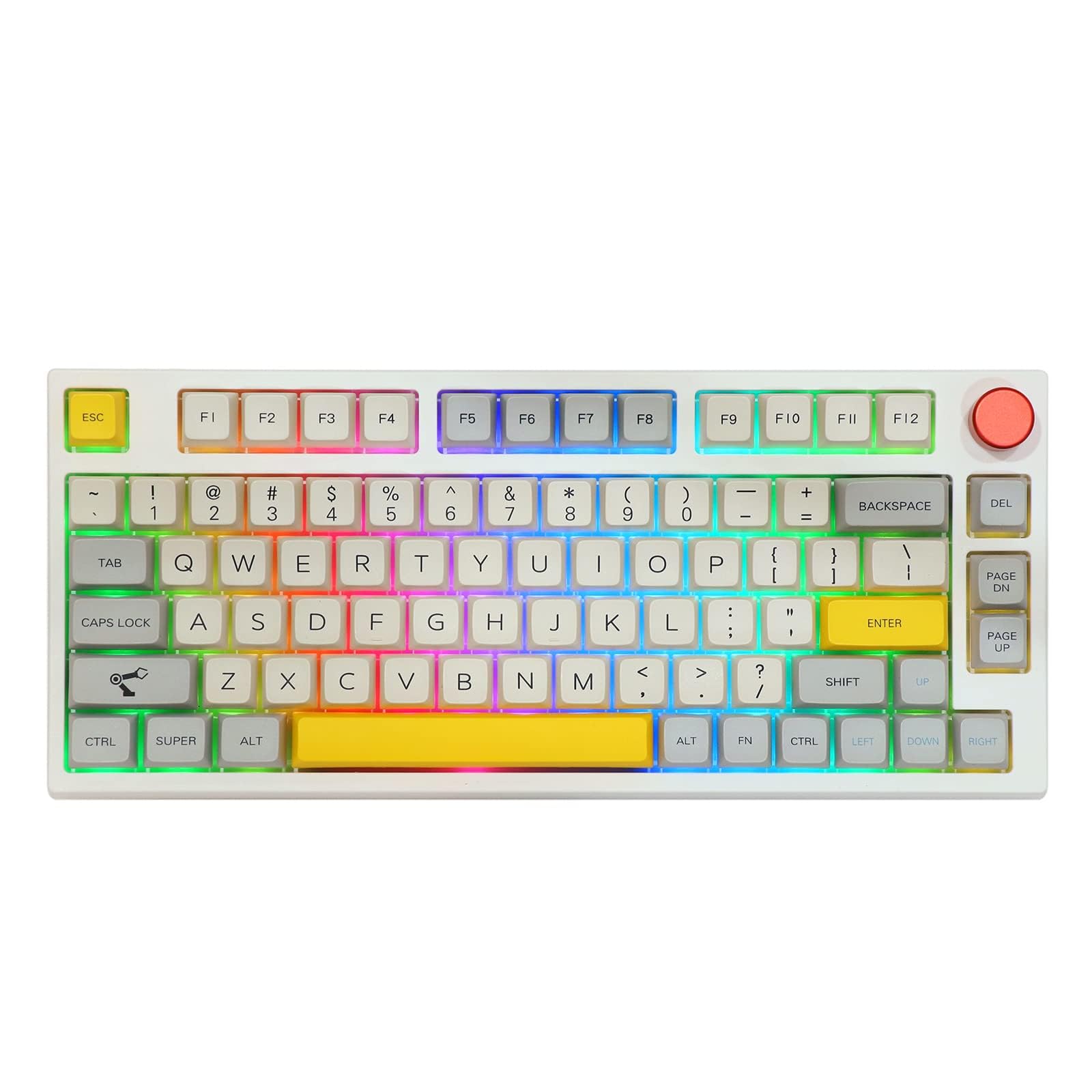 EPOMAKER TH80 Pro Wireless Gaming Keyboard 3 Modes Mechanical Keyboard Hot Swap Compatible RGB Backlight for Technical Compliance Certification
EPOMAKER TH80 Pro Wireless Gaming Keyboard 3 Modes Mechanical Keyboard Hot Swap Compatible RGB Backlight for Technical Compliance Certification