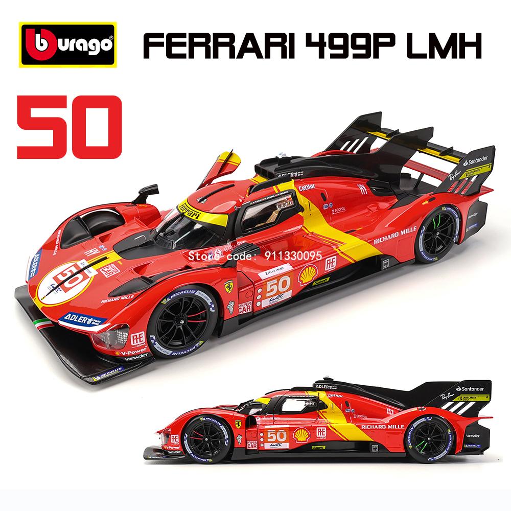 Bburago 1:18 Ferrari 499P LMH 2023 Car Model Boy Big Toy Static Die Cast Vehicles Collectible Model Car Toys
Bburago 1:18 Ferrari 499P LMH 2023 Car Model Boy Big Toy Static Die Cast Vehicles Collectible Model Car Toys
