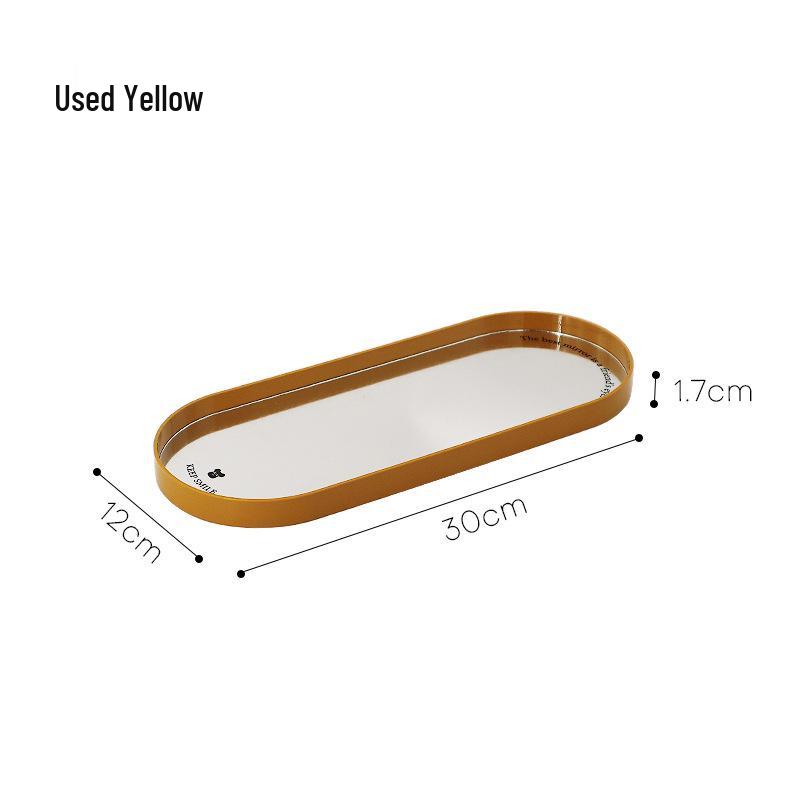 Nordic Oval Mirror Tray for Living Room, Entryway, or Vanity - Perfect for Cosmetics, Aromatherapy, and Small Items Storage.
Nordic Oval Mirror Tray for Living Room, Entryway, or Vanity - Perfect for Cosmetics, Aromatherapy, and Small Items Storage.