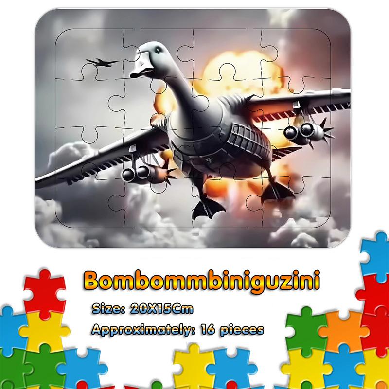 Новий італійський Brainrot Пазл Tung Tung Tung Sahur Bombardiro Crocodilo Освітній Пазл Настільна Гра Дитячі Подарунки
Новий італійський Brainrot Пазл Tung Tung Tung Sahur Bombardiro Crocodilo Освітній Пазл Настільна Гра Дитячі Подарунки