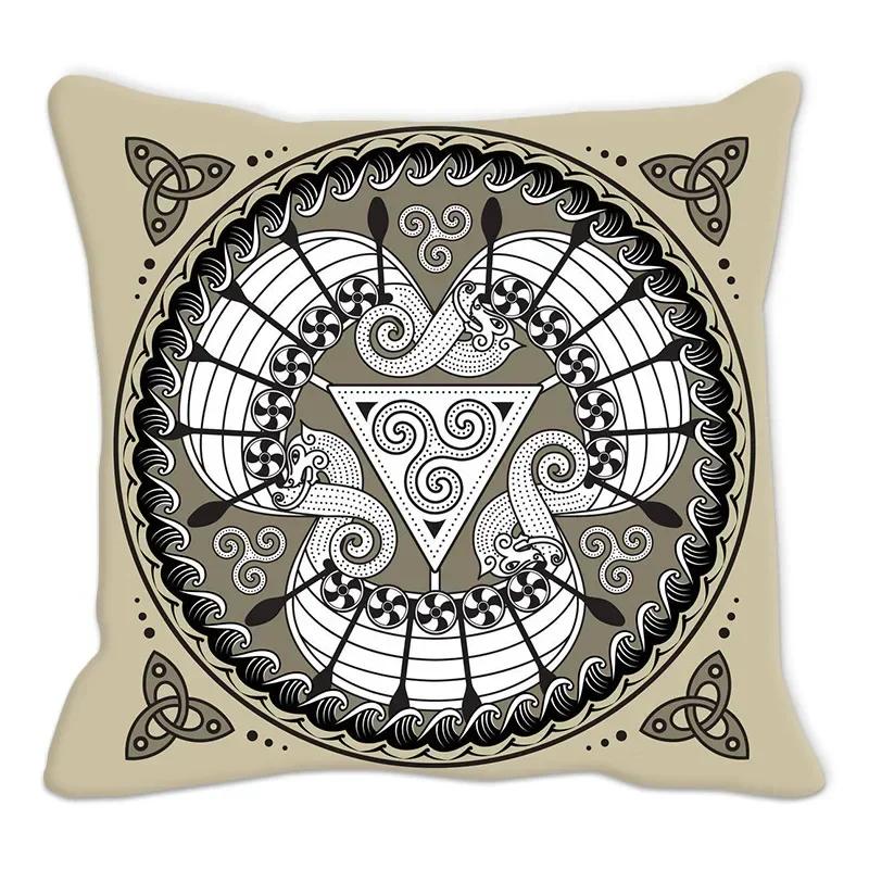 Наволочка с амулетом викингов, подушка для дивана, украшение для дома, геометрическая наволочка в черно-белых тонах 12x12in 30x30cm
Наволочка с амулетом викингов, подушка для дивана, украшение для дома, геометрическая наволочка в черно-белых тонах 12x12in 30x30cm