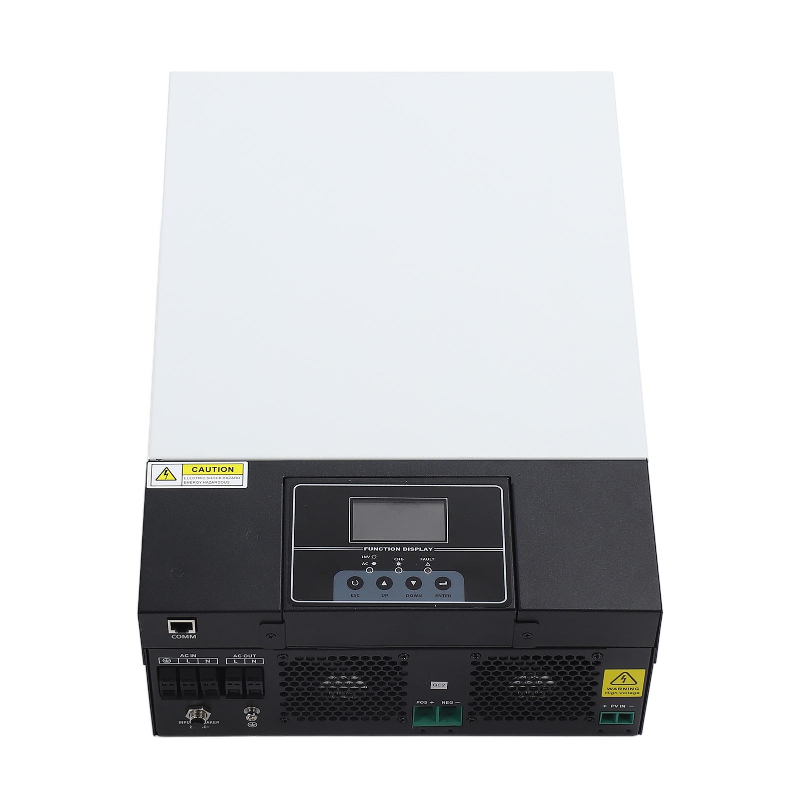 Photovoltaic Solar Charger Inverter Pure Sine Wave 5.5KW 48V Built in MPPT Controller 100A
Photovoltaic Solar Charger Inverter Pure Sine Wave 5.5KW 48V Built in MPPT Controller 100A