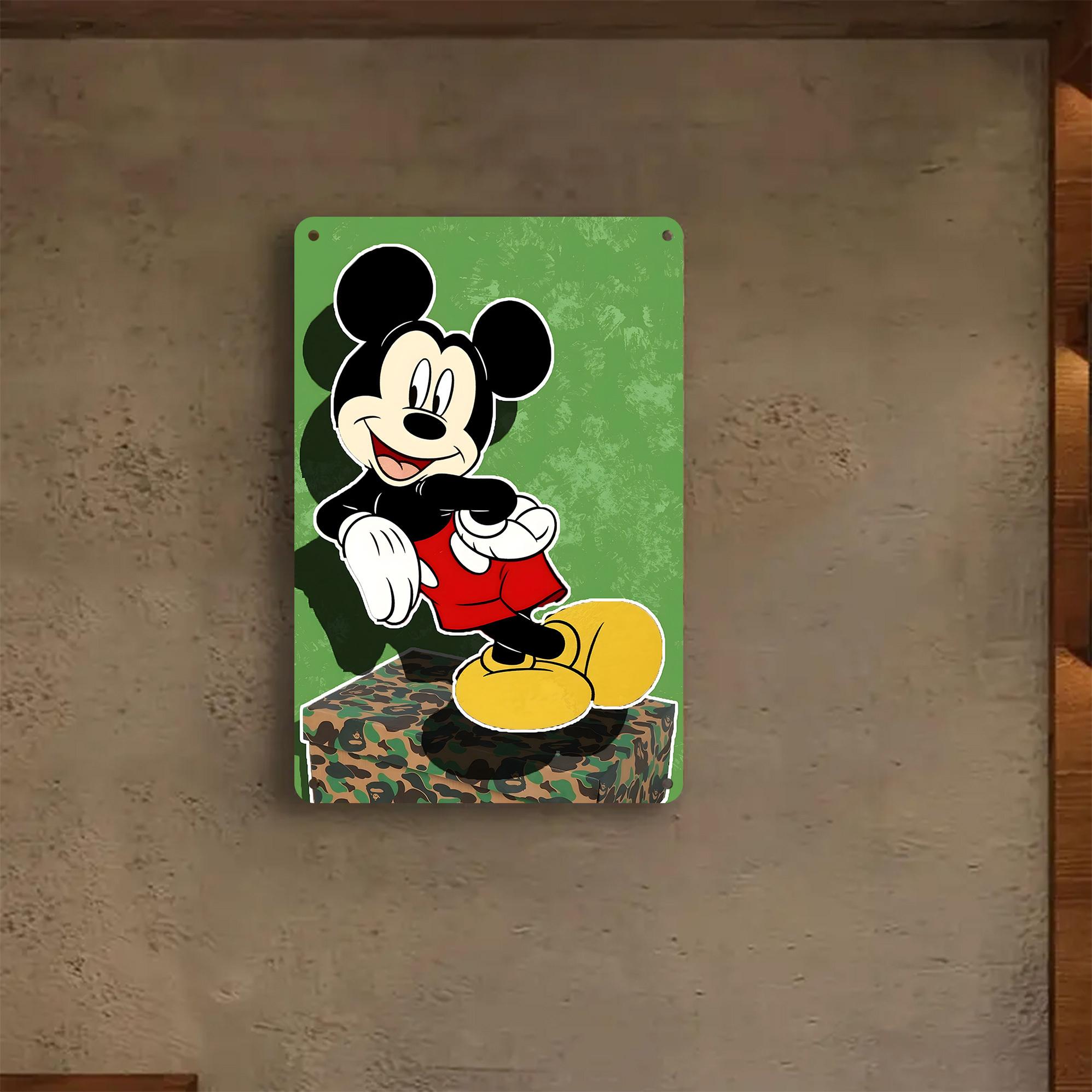 Miniso Mickey Colorful & Creative Bar Metal Sign, Retro Plaque, Sign, Alcohol Drinker, Pub, Club, Kitchen Wall Decoration 20x30cm(7.8x11.8inch)
Miniso Mickey Colorful & Creative Bar Metal Sign, Retro Plaque, Sign, Alcohol Drinker, Pub, Club, Kitchen Wall Decoration 20x30cm(7.8x11.8inch)