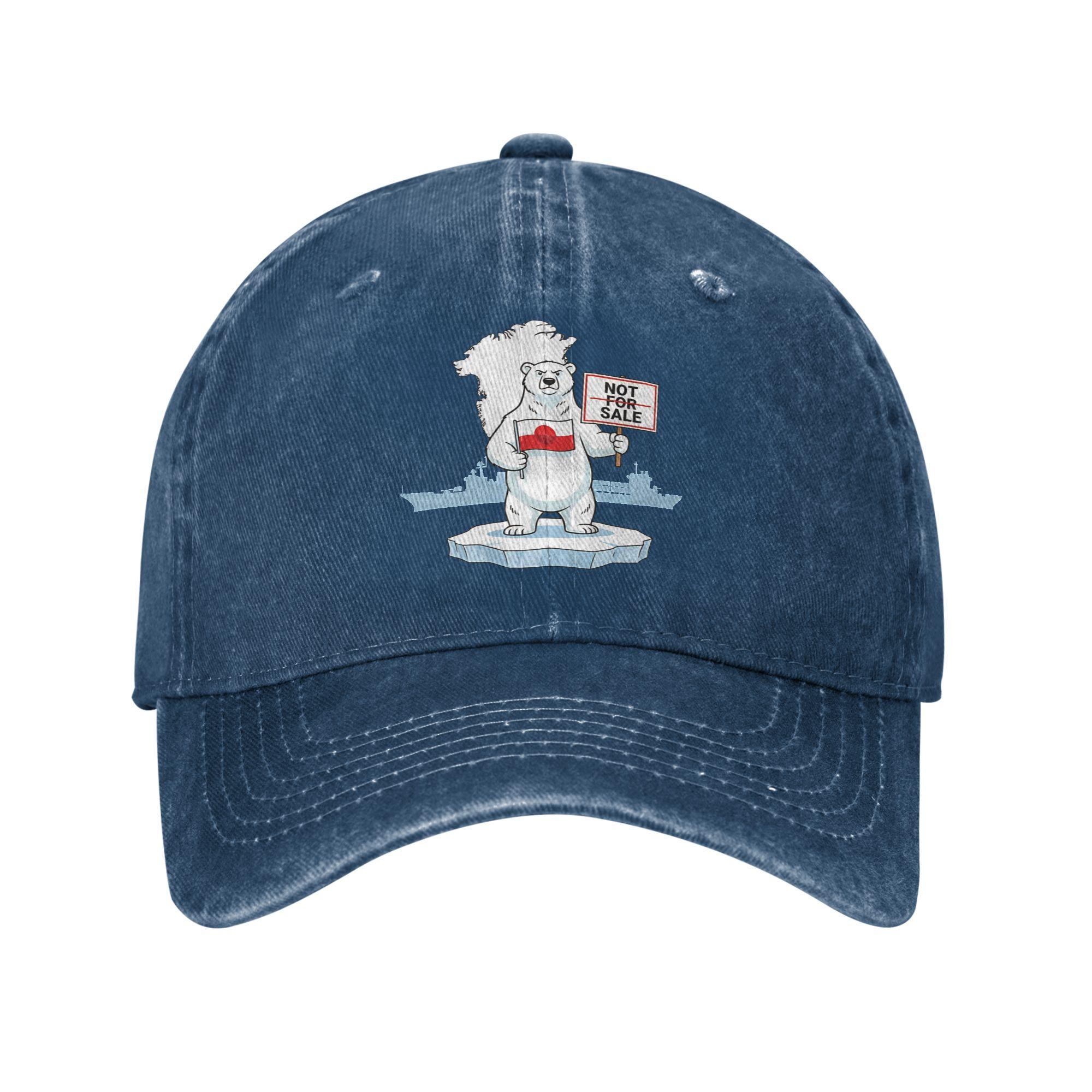 Summer Greenland Is Not For Sale Polar Bear Greenland Flag Baseball Cap Sun Hot Sale Washed Trucker Hat Men Adult Baseball Caps One Size темно-синього кольору
Summer Greenland Is Not For Sale Polar Bear Greenland Flag Baseball Cap Sun Hot Sale Washed Trucker Hat Men Adult Baseball Caps One Size темно-синього кольору