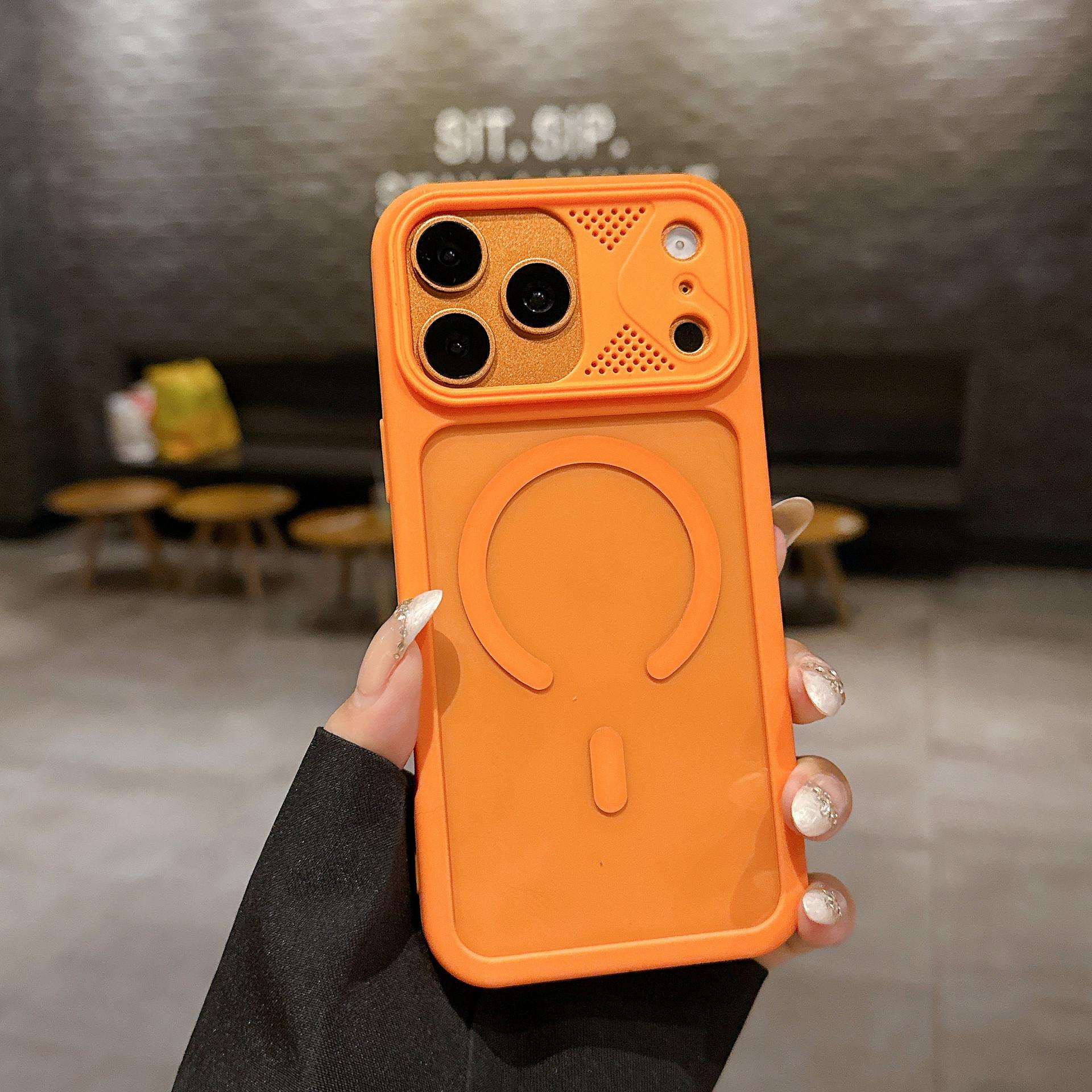 High-Permeability Magnetic Suction Drop-Proof Heat Dissipation Case for iPhone 17 PRO and iPhone 16 iPhone 15 Pro Max
High-Permeability Magnetic Suction Drop-Proof Heat Dissipation Case for iPhone 17 PRO and iPhone 16 iPhone 15 Pro Max