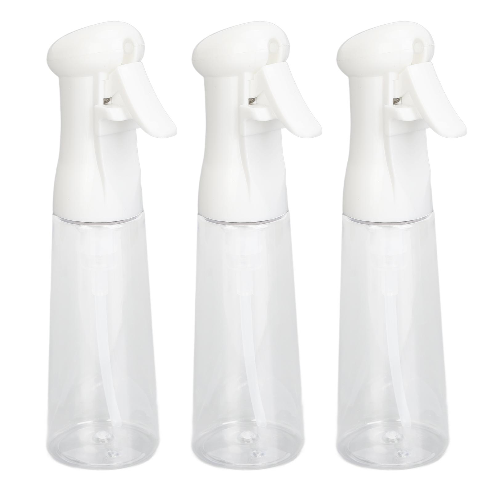 3pcs Fine Mist Spray Bottle Refillable Uniform Spraying Ergonomic Design Empty Spray Bottle for Hair Styling
3pcs Fine Mist Spray Bottle Refillable Uniform Spraying Ergonomic Design Empty Spray Bottle for Hair Styling