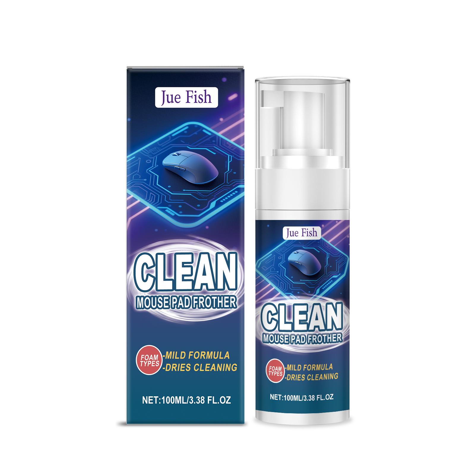 Mouse Pad Cleaner Rapidly Decompose Stubborn Stains Clean Keyboard Cable Desk Pad Quick-Drying Household Office Cleaning Gadget 100ml Boxed
Mouse Pad Cleaner Rapidly Decompose Stubborn Stains Clean Keyboard Cable Desk Pad Quick-Drying Household Office Cleaning Gadget 100ml Boxed